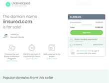 Tablet Screenshot of iinsured.com